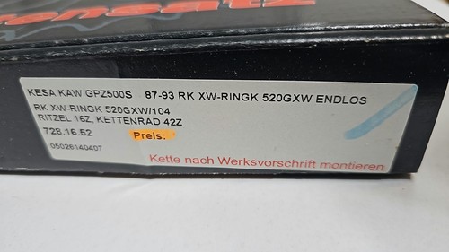 Kettensatz ring 520gxw - kettensatz, xw-ring